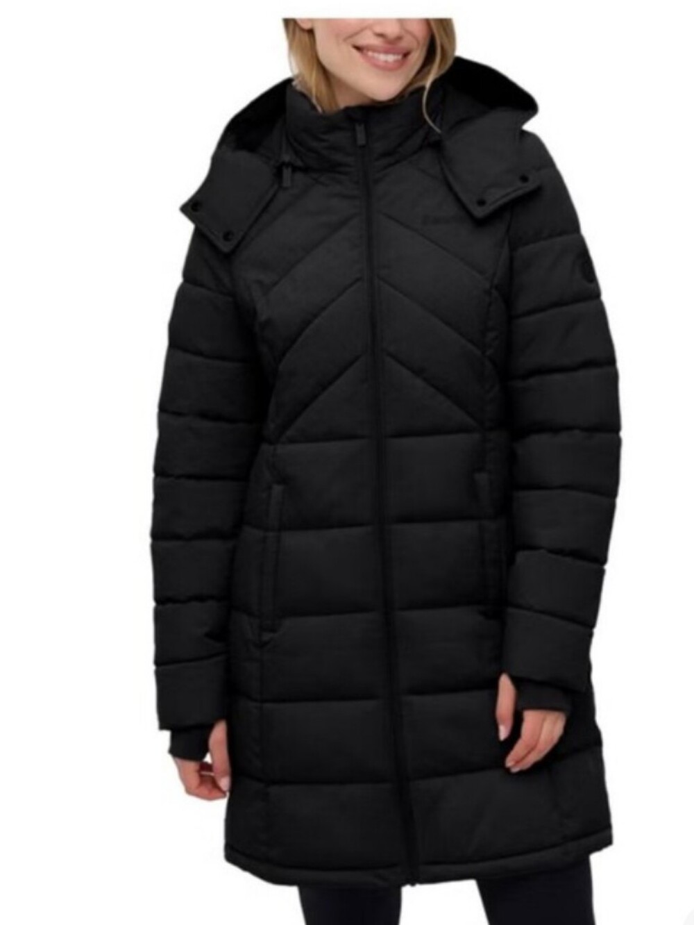 Bench. Women's Long Puffer Jacket, Nwt